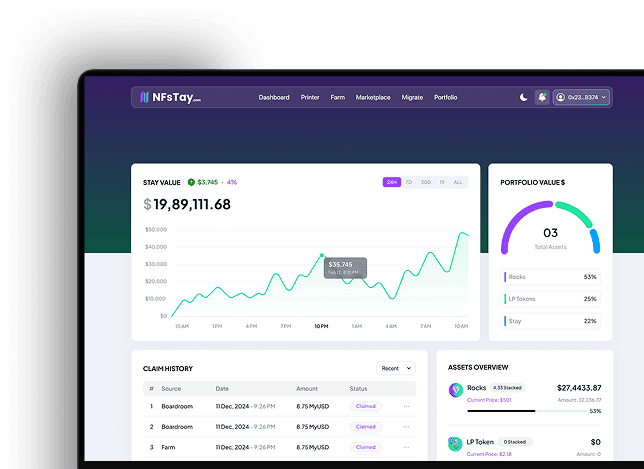 NFStay product design 2