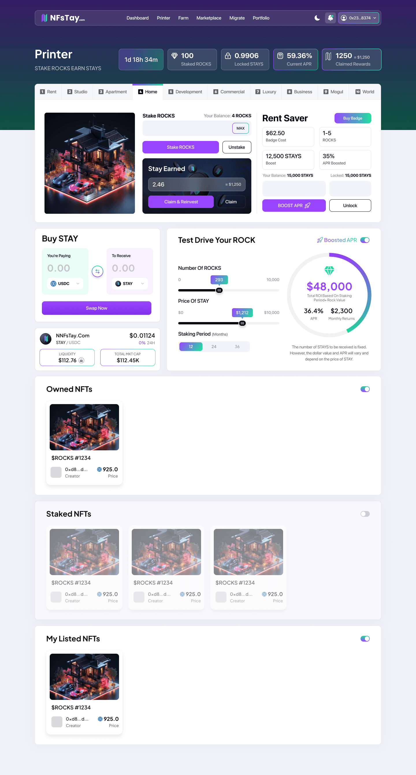 NFStay product design 1